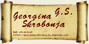 Georgina Skrobonja vizit kartica